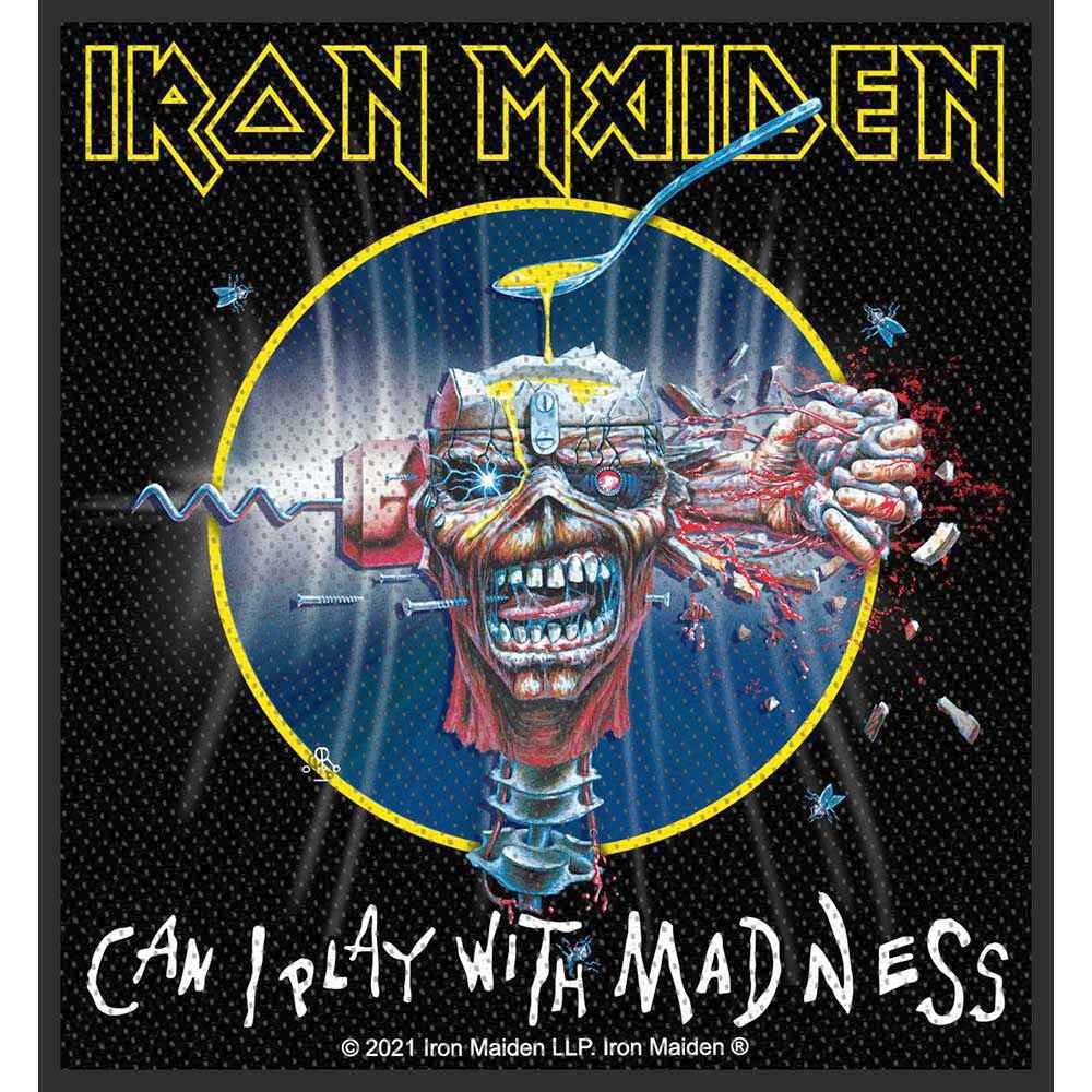 Iron Maiden - Can I Play With Madness Patch - Multicolours